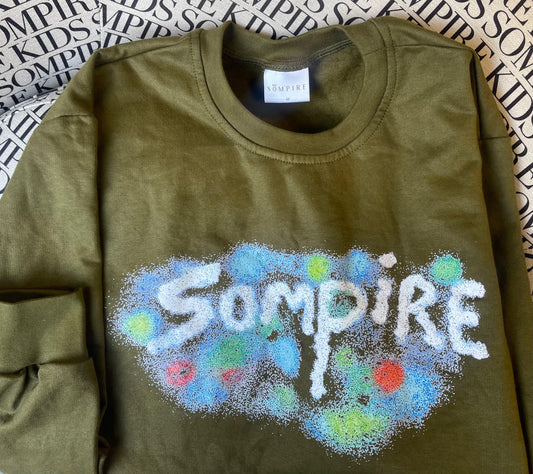 Sompire Paint Splash Sweatshirt