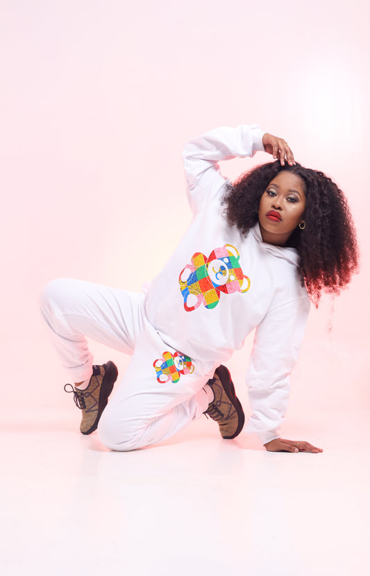 Teddy Print Tracksuit