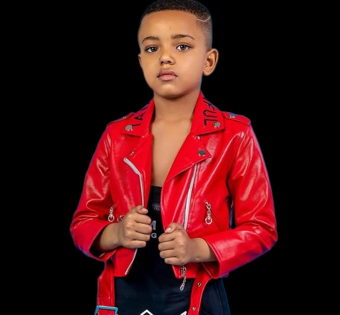 Rockstar Jacket + Pleather Pants Combo