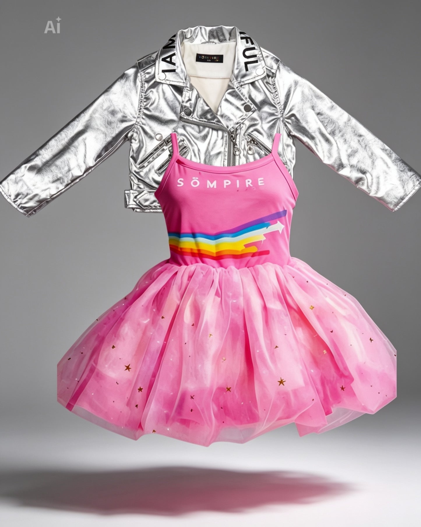 Princess Dress + Rockstar Jacket Combo