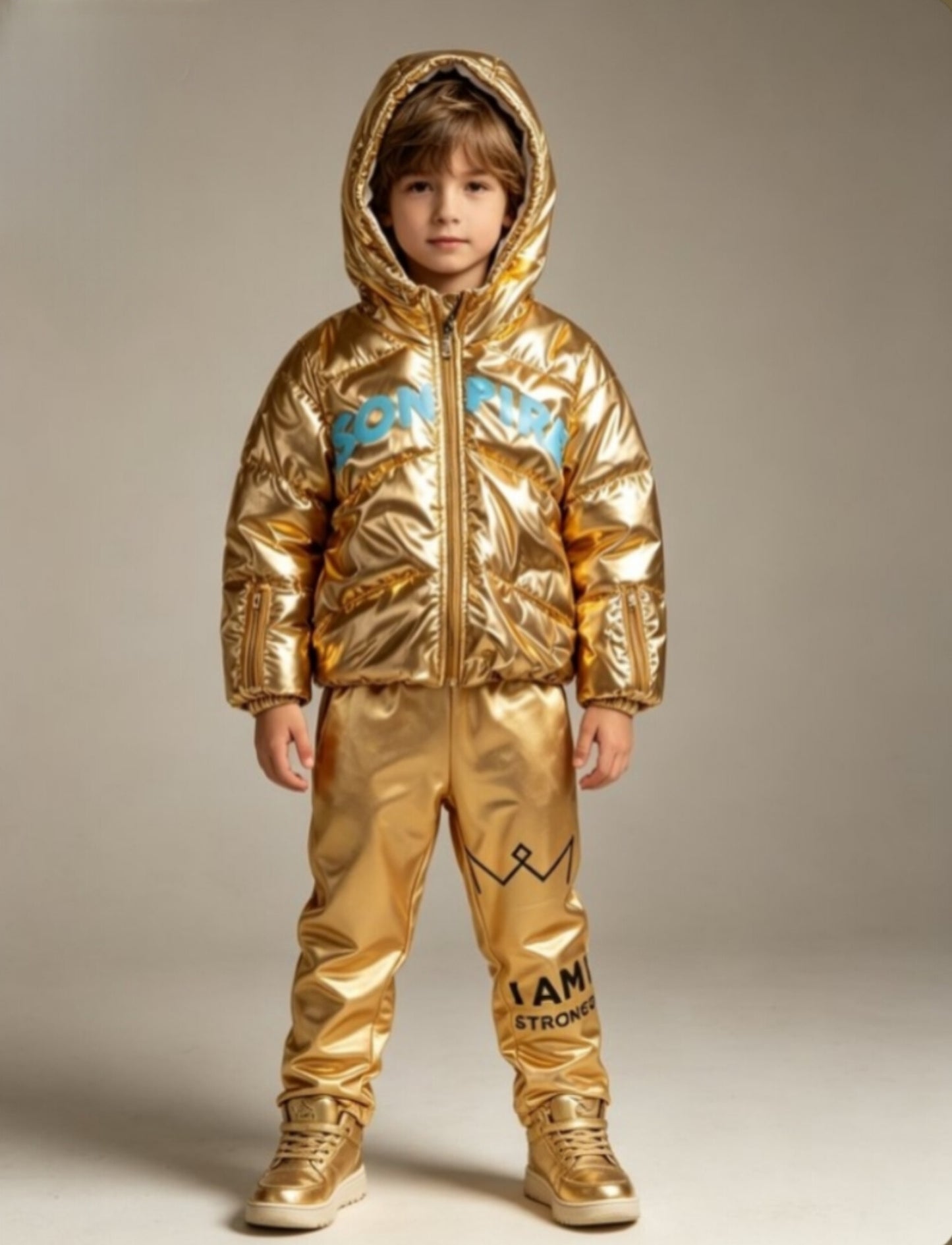Puff Jacket + Pants Set