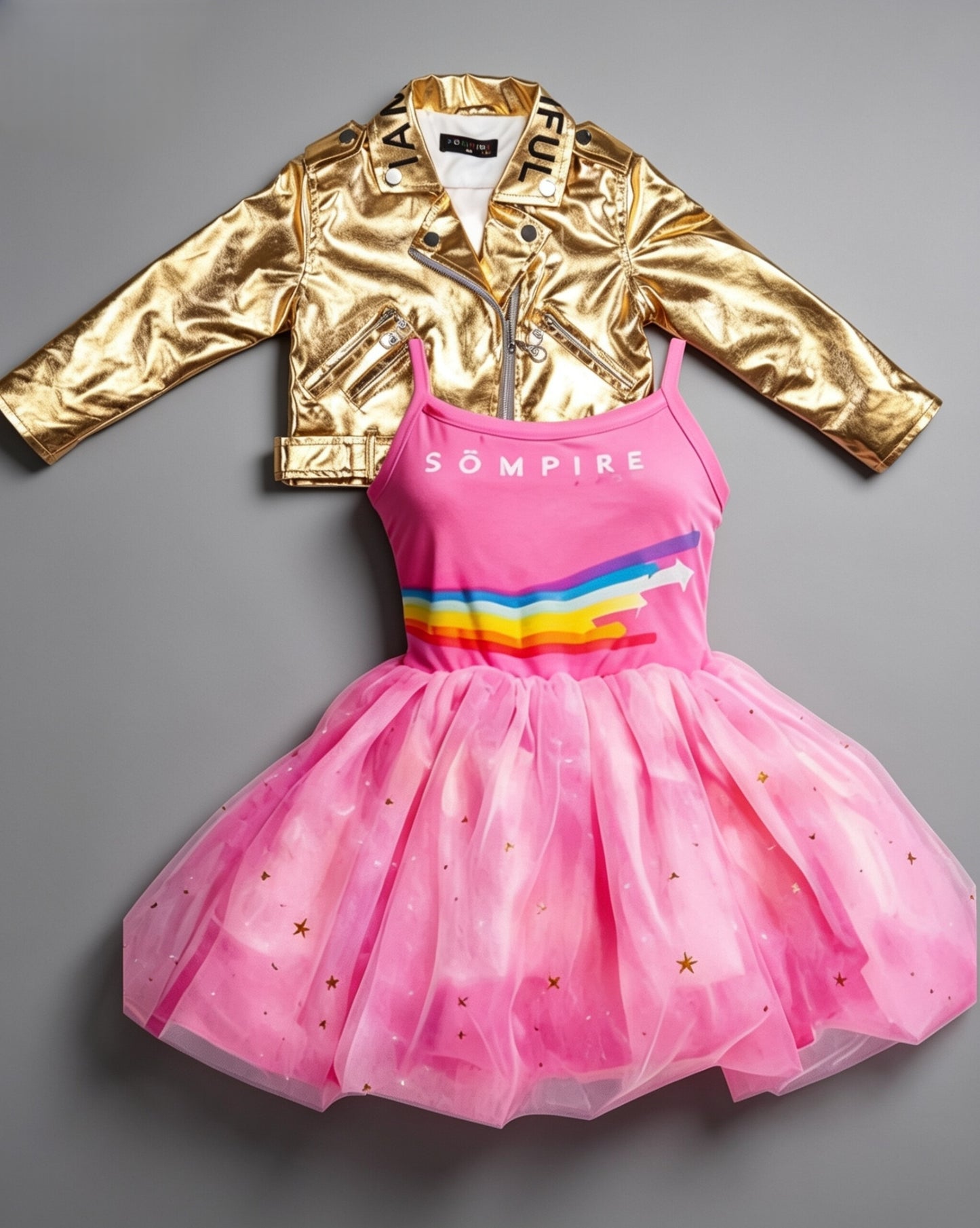 Princess Dress + Rockstar Jacket Combo