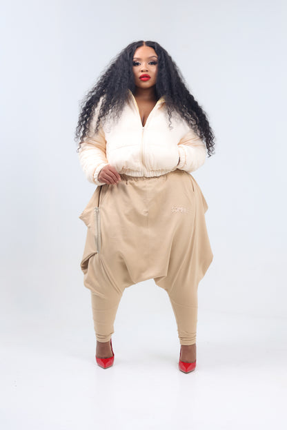 Puff Print Haram Pants