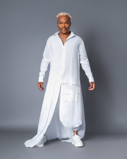 Sompir Lorcia Oversized Shirt – loose-fit, button-down shirt 