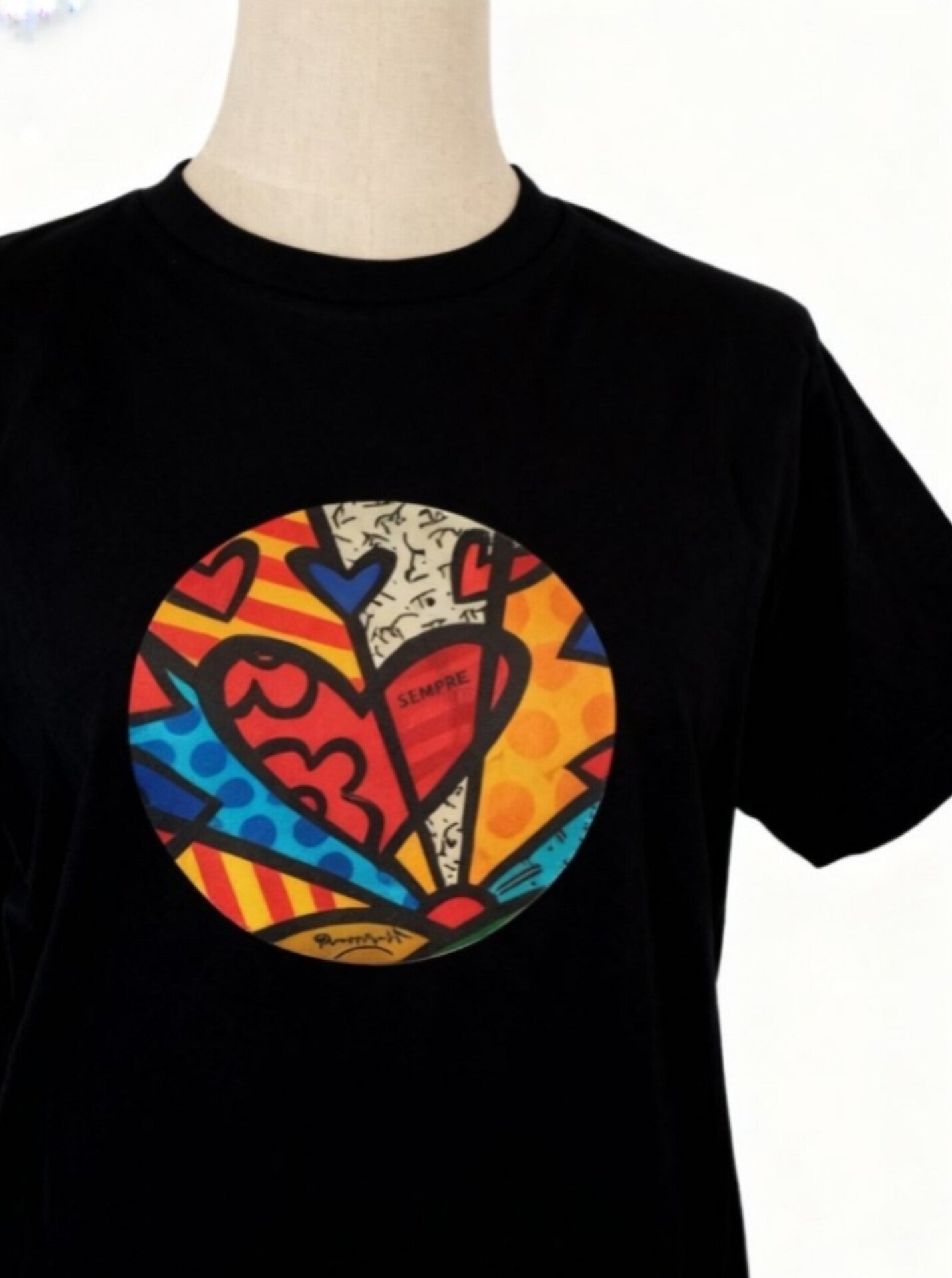 Heart Print T-shirt