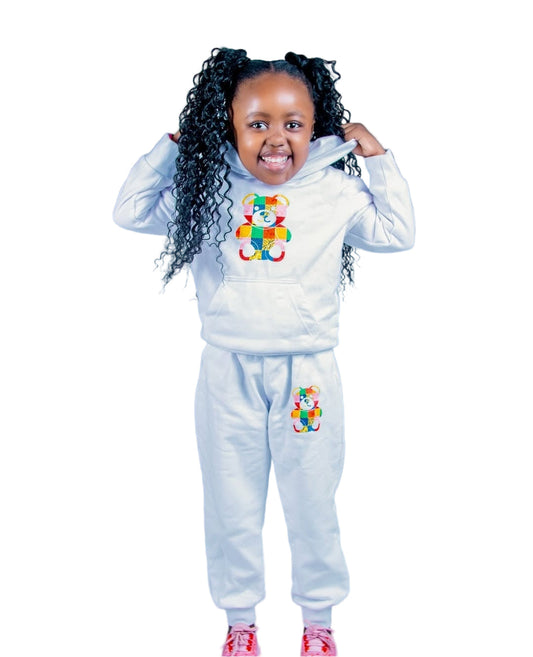 Teddy Print Tracksuit