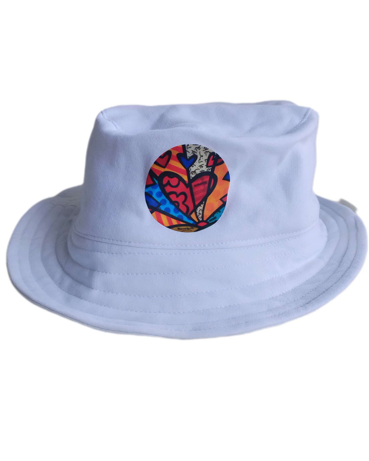 Heart Print Bucket Hat