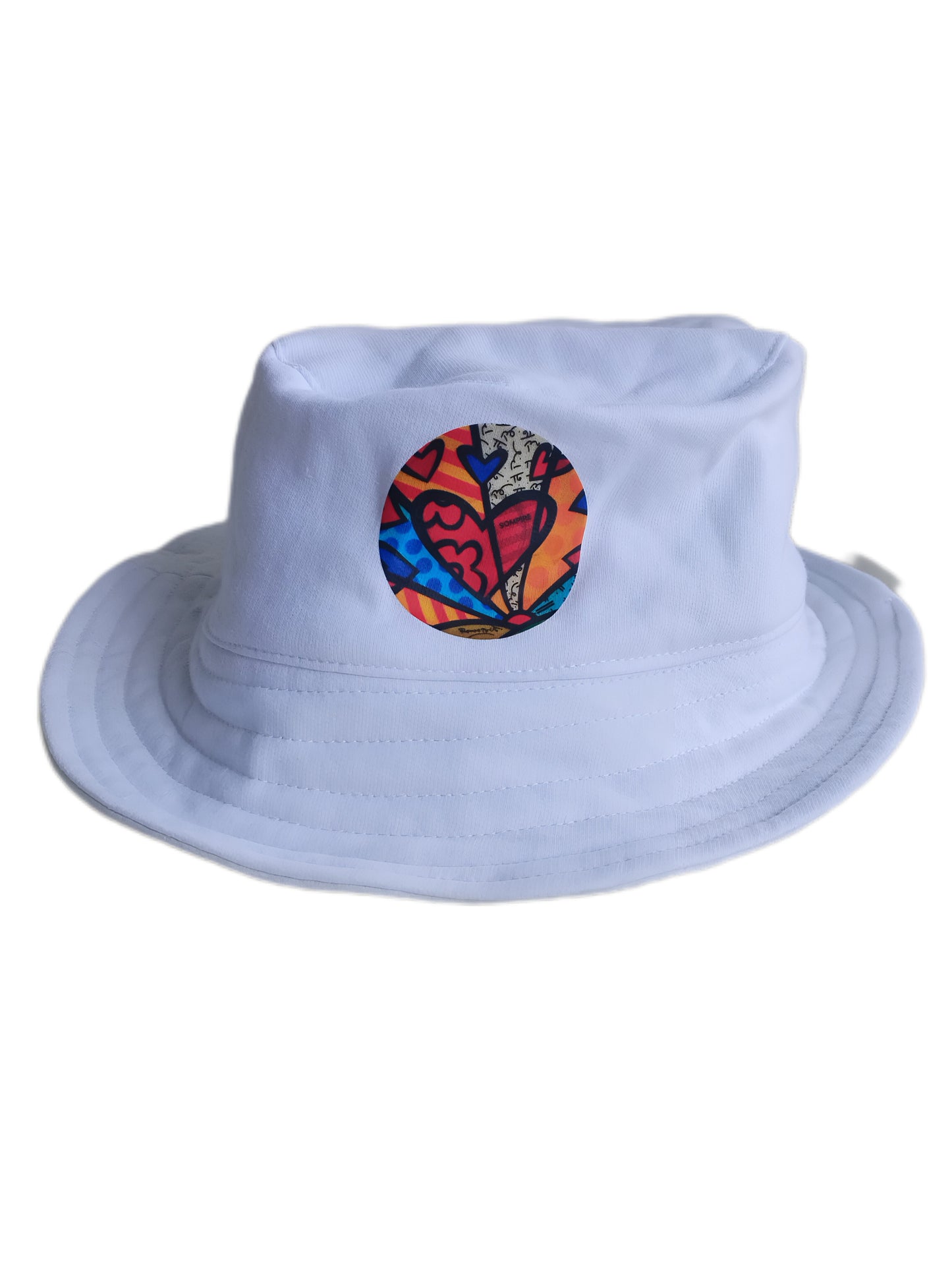 Heart Print Bucket Hat