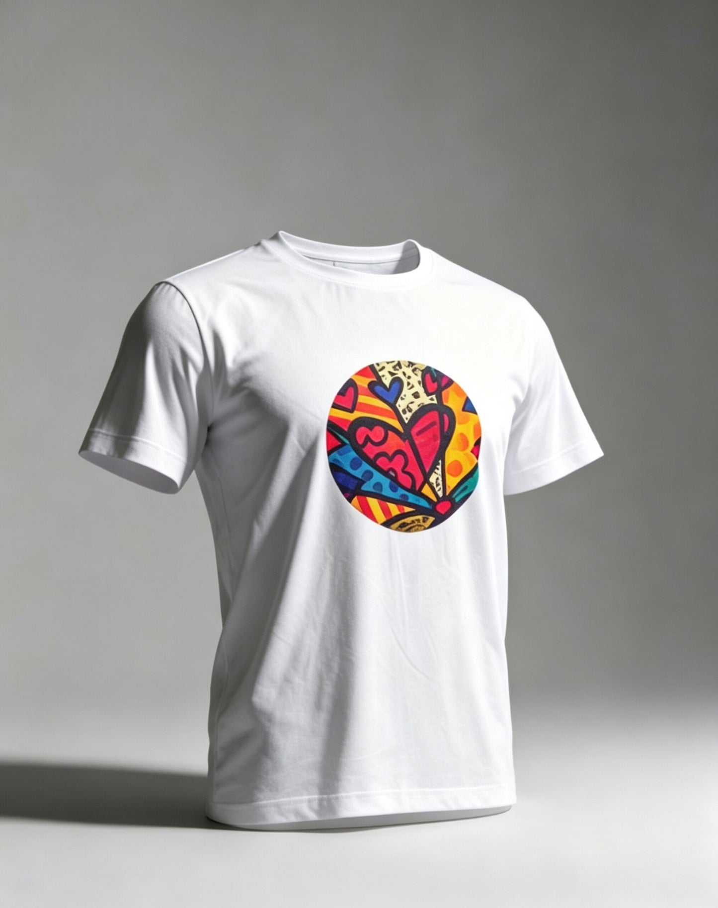 Heart Print T-shirt