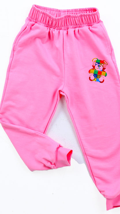 Teddy Print Pants