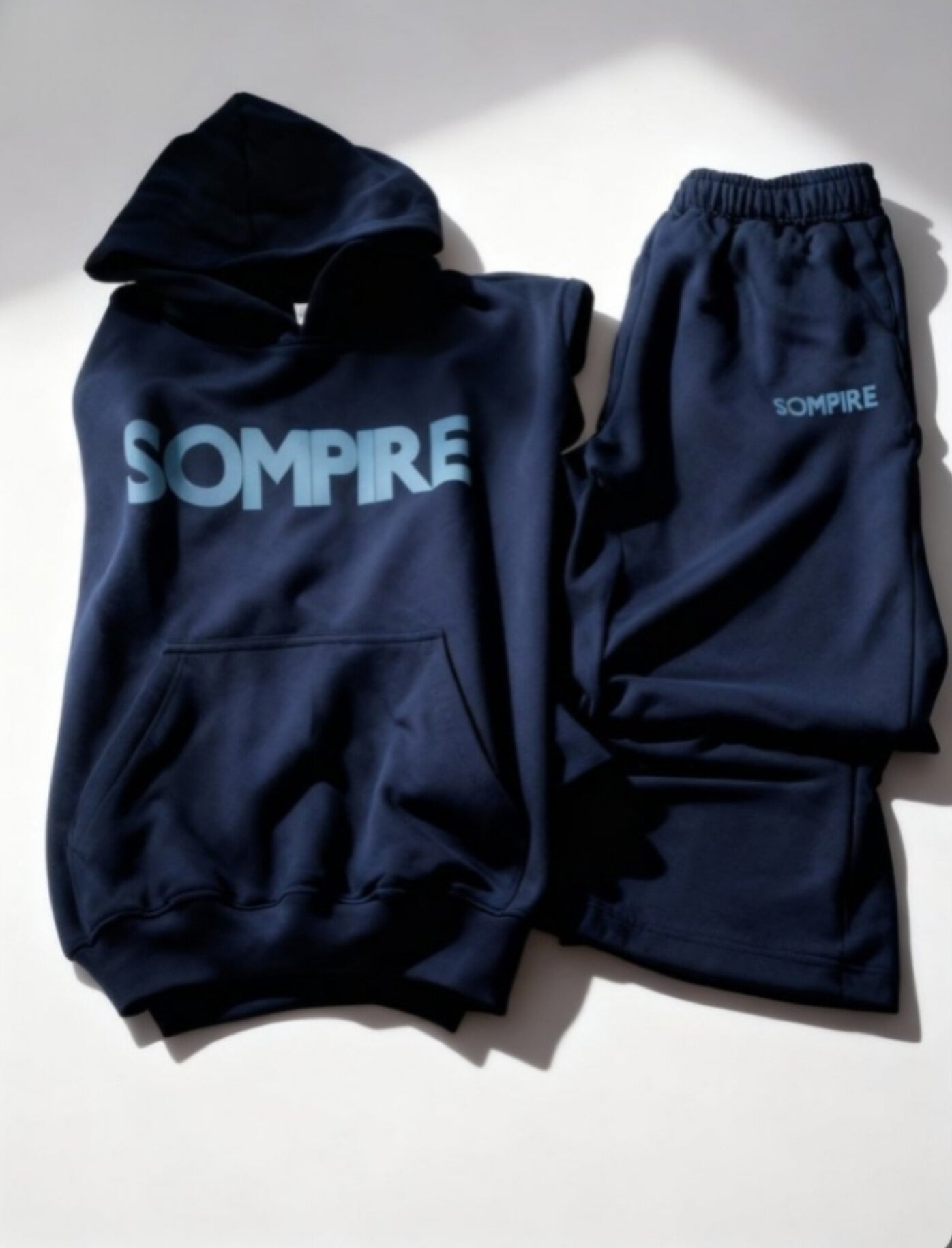 Puff Print Hoodie Tracksuit