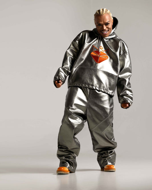 Pleather Tracksuit
