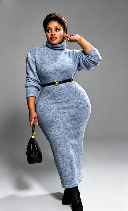 Turtleneck Dress