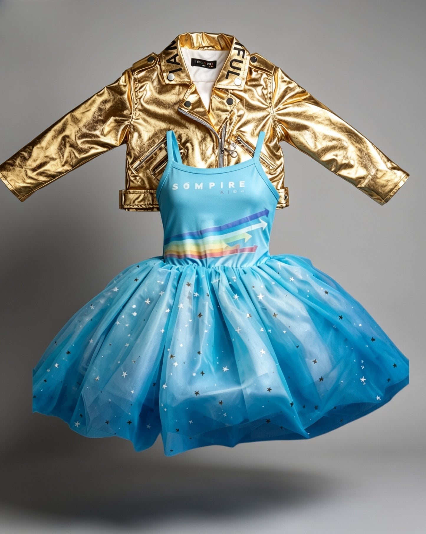 Princess Dress + Rockstar Jacket Combo