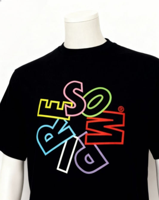 Round Print T-Shirt