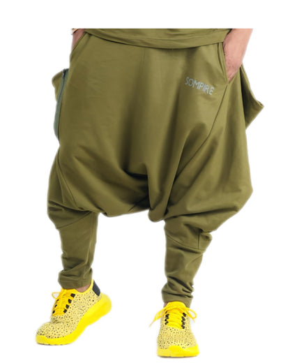 Puff Print Haram Pants