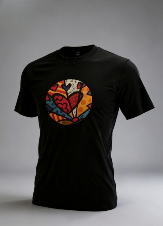 Heart Print T-shirt